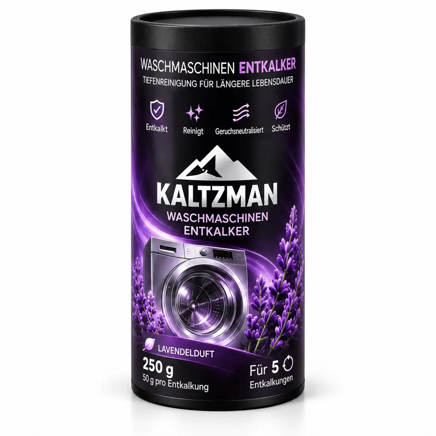 KALTZMAN Waschmaschinen Entkalker mit Lavendelduft, 250 g